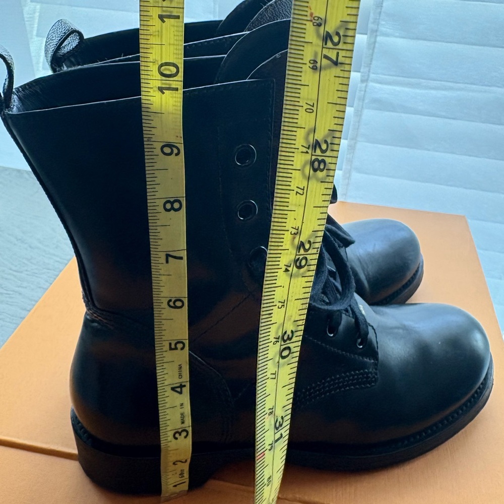 Louis Vuitton Black Leather Boots - Picture 6 of 6